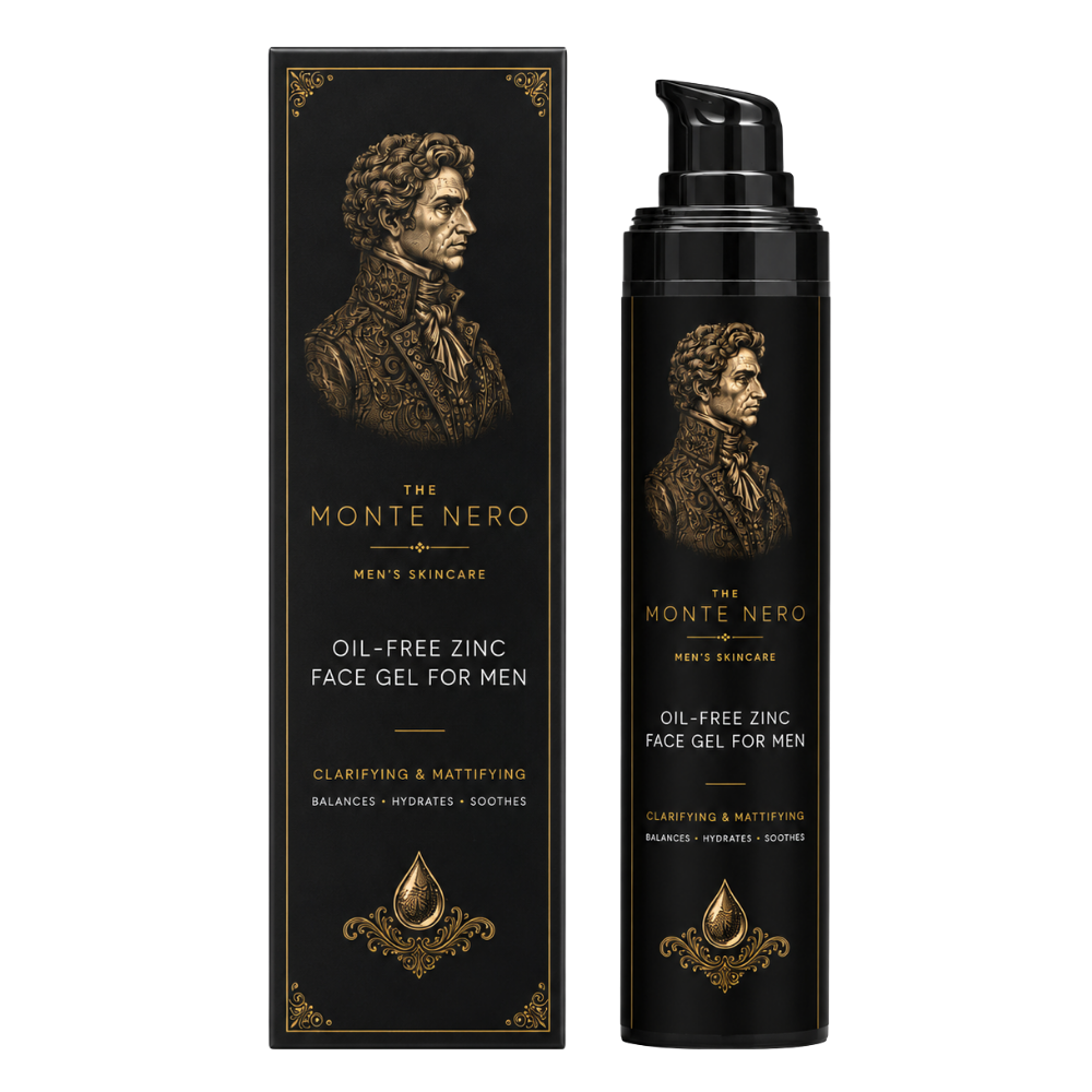 Oil-Free Zinc Face Gel for Men
