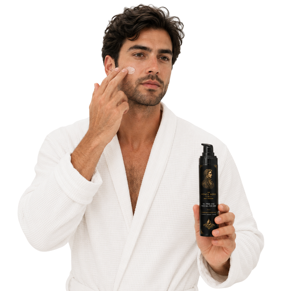Oil-Free Zinc Face Gel for Men