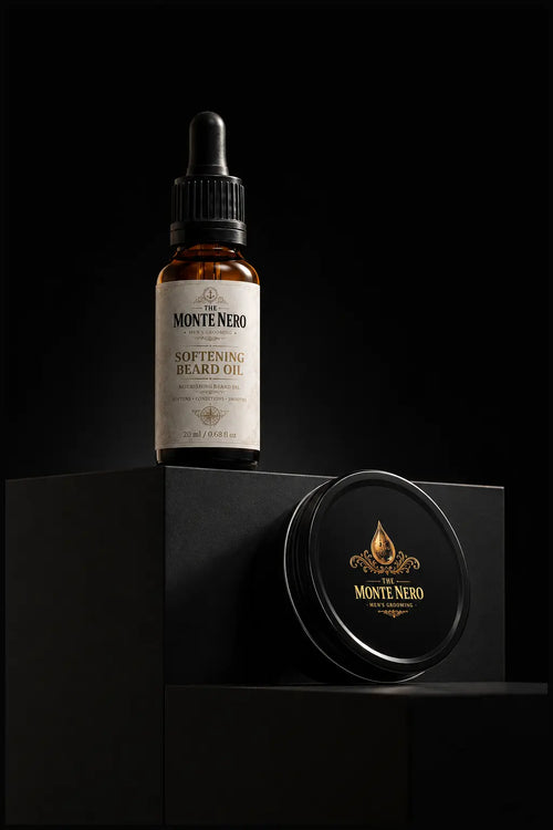 Beard Essentials Duo — luxury editorial product set