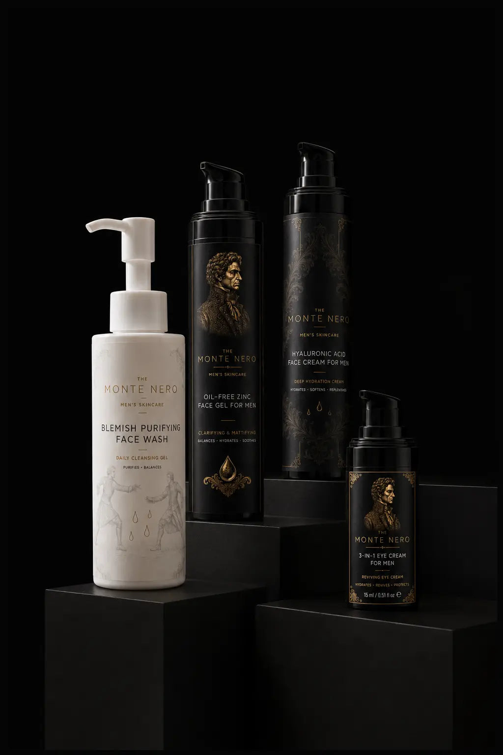 Complete Face Routine — luxury editorial product set