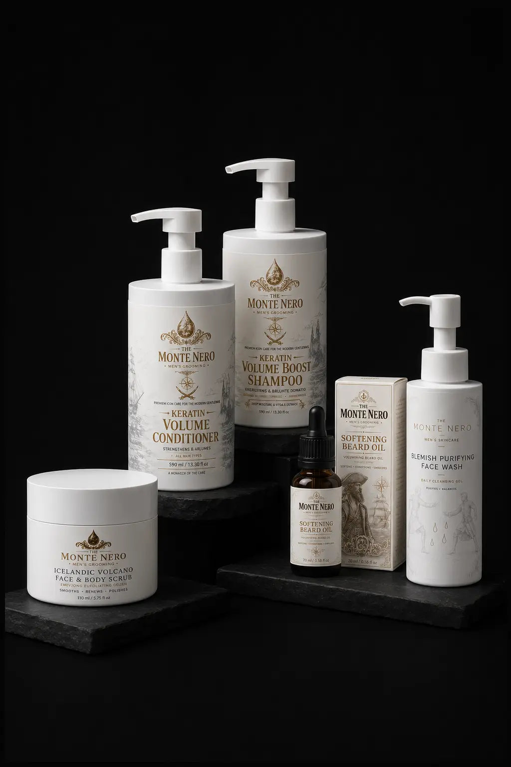 The White Edition Ritual — luxury editorial product set