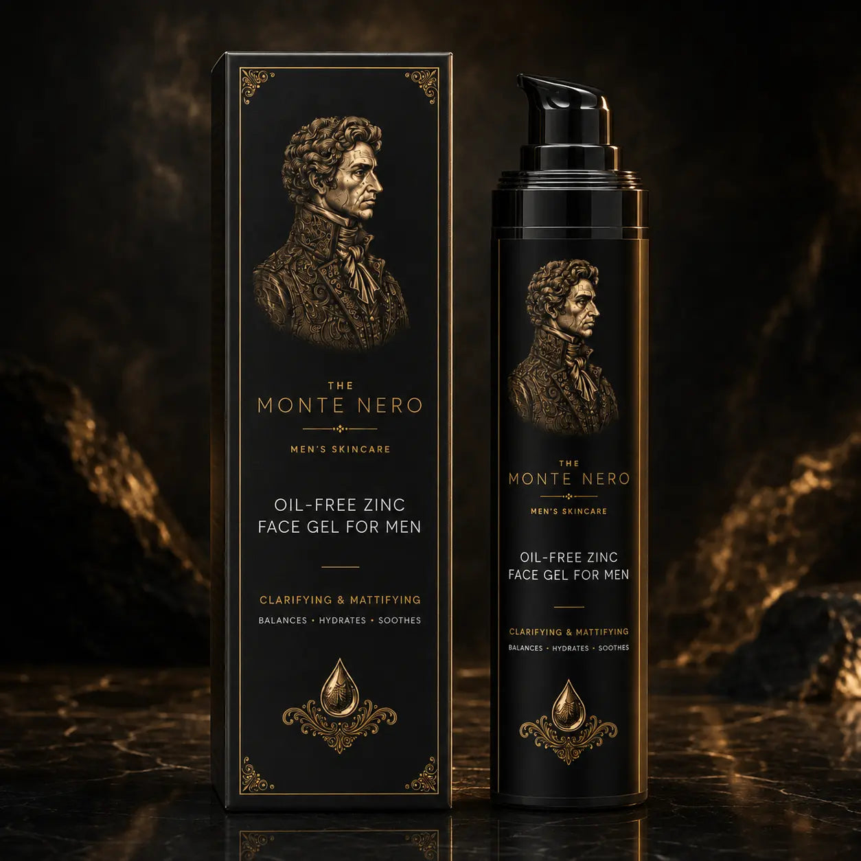 Oil Control Routine — includes Oil-Free Zinc Face Gel for Men